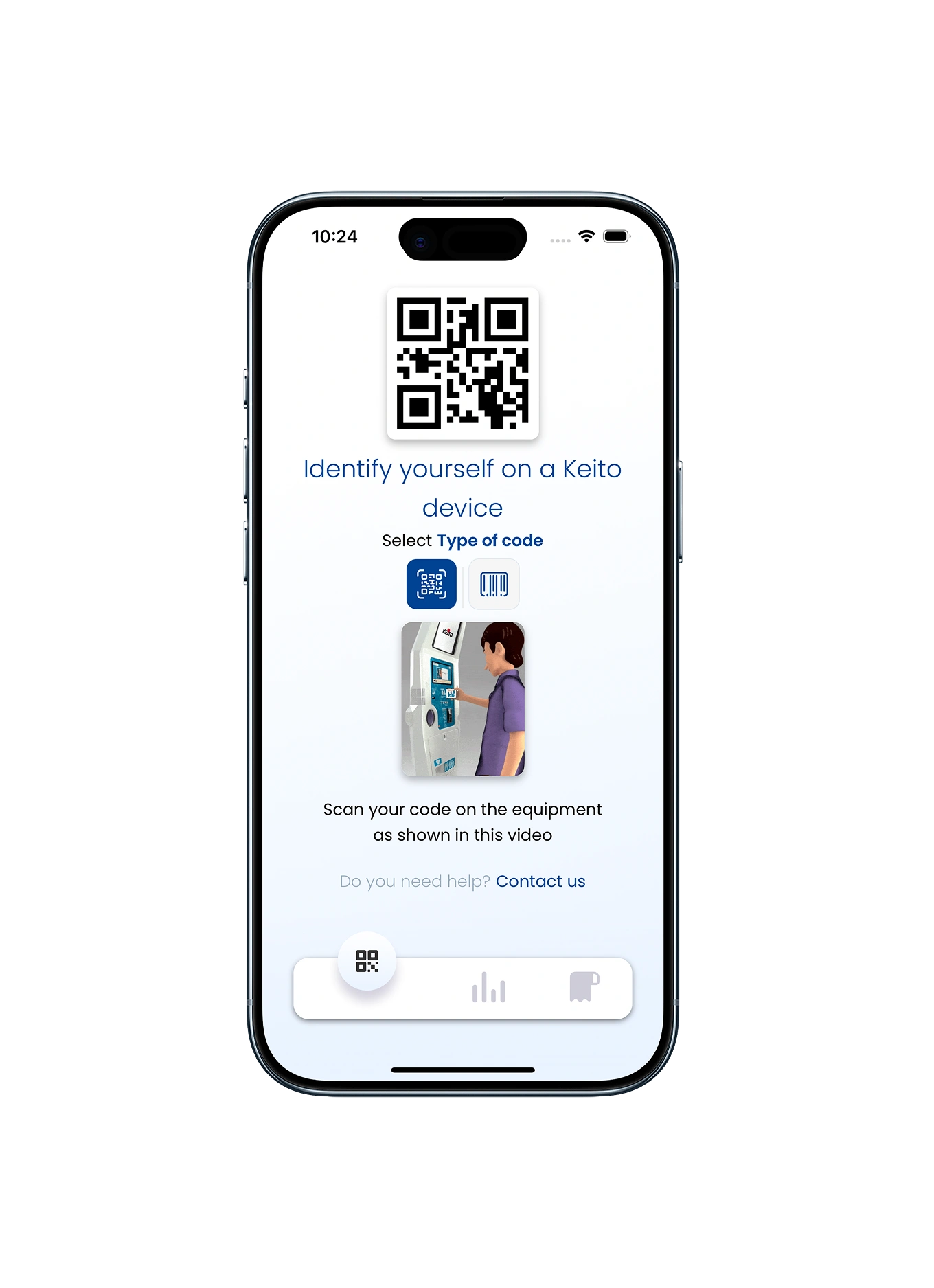Keito eHealth - Pantalla 3